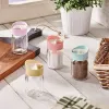 Szklana solniczka pieprzniczka przyprawnik 80ml  luna m269