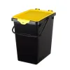 kosze do segregacji, wiadra do segregacji, 5 x 10L,