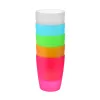 Kubek kubki plastkowe kpl. 5 szt 250ml mix kolor sg