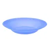Talerz plastikowy głęboki do zupy 22,5 cm niebieski