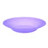 Talerz plastikowy głęboki do zupy 22,5 cm fioletowy