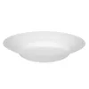 Talerz plastikowy głęboki do zupy 22,5 cm biały transp