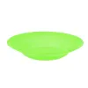 Talerz plastikowy głęboki do zupy 22,5 cm zielony