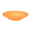 Talerz plastikowy głęboki do zupy 22,5 cm pomarańczowy