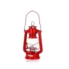 Zestaw lampa naftowa 24cm + knot czerwona
