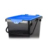 kosze do segregacji, wiadra do segregacji z naklejkami, 4 x 10L,
