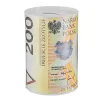 Metalowa puszka skarbonka banknoty złotówki 8x12,5cm