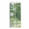 Moskitiera na drzwi 100x220 cm z magnesami kwiaty cw