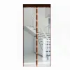 Moskitiera na drzwi 100x220 cm z magnesami brązowa cw