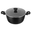 Garnek z pokrywką rotto 28cm indukcja gaz powłoka non-stick ilag
