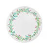 Patera na ciasto tort owoce talerz wysoki 28cm kwiaty sg