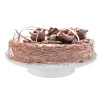 Patera na ciasto tort owoce talerz wysoki 28cm kwiaty sg
