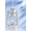 Zestaw lampa naftowa 24cm, olej 980ml+ knot biała