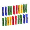 Polskie plastikowe klamerki do bielizny 20 szt 72mm