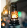 Zestaw lampa naftowa 24cm, olej 980ml+ knot biała