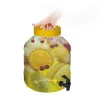 Nietłukący słój słoik z kranikiem 8l napoje lemoniada dzbanek (cz)