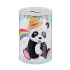 Metalowa puszka skarbonka misie panda 10x15cm