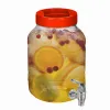 Nietłukący słój słoik z kranikiem 5l napoje lemoniada dzbanek   (sr)
