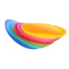 Talerz plastikowy płytki obiadowy płaski 22cm  6 szt. sg