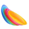 Talerz plastikowy płytki obiadowy płaski 22cm  6 szt. sg