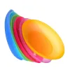 Talerz plastikowy płytki deserowy płaski dla dzieci 18cm kpl. 6 szt sg
