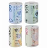 Metalowa puszka skarbonka złotówki 7,5x10,5cm