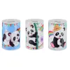 Metalowa puszka skarbonka misie panda 8x12,5cm