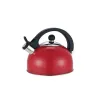 Czajnik nierdzewny indukcja gaz jim 2,2l czerwony
