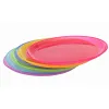 Talerz plastikowy płytki deserowy płaski dla dzieci 20cm kpl. 6 szt sg