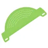 Durszlak plastikowy sitko do odcedzania połówkowe 23 cm  zielone