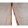 Moskitiera na drzwi 100x220 cm z magnesami brązowa ochrona przed owadami (f)
