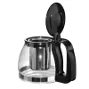 Szklany dzbanek dzbanuszek z zaparzaczem do kawy herbaty  1250 ml