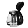 Szklany dzbanek dzbanuszek z zaparzaczem do kawy herbaty  1500 ml