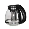 Szklany dzbanek dzbanuszek z zaparzaczem do kawy herbaty  1500 ml