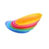 Talerz plastikowy płytki obiadowy płaski duży 25cm  6 szt. sg