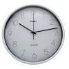 Zegar ścienny okrągły klasyczny czytelny 30 cm biały czarny szary (tb308)