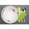 Salaterka porcelanowa 18 cm ziel róża róże