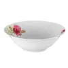 Salaterka porcelanowa 18 cm ziel róża róże