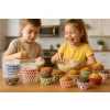 Papierowe foremki na babeczki muffinki 10cm kolorowe papilotki 100 szt.