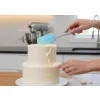 Silikonowa łopatka 18 cm sl123 kuchenne akcesoria do ciast kremu