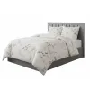 Komplet pościel z mikrofibry  200x220 + 2 poszewki 70x80 beżowa m1
