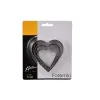 Foremki wykrawacze serca 5 szt 4-8 cm do ciastek pierników metalowe