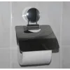 Uchwyt wieszak na papier toaletowy z klapką clara