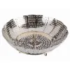 Metalowe sitko do gotowania na parze 14-23 cm uniwersalne składane