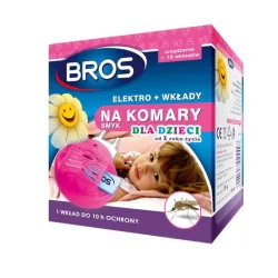 Bros elektro urządzenie + 10 wkładów na komary smyk dla dzieci