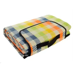 Koc dwustronny piknikowy plażowy na piknik 175x135 cm  kolor