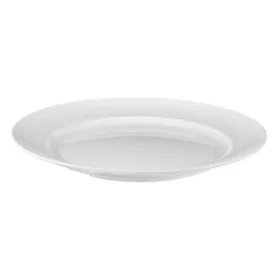 Gastro talerz deserowy biały plastikowy 19cm gruby