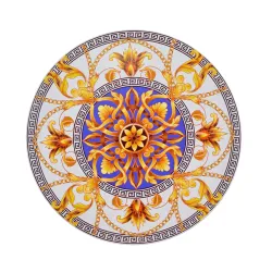 Patera na ciasto tort owoce talerz wysoki 28cm rokoko sg