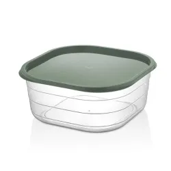 Pojemnik kuchenny kwadratowy z przykrywką 1,5l(g7)