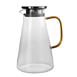 Dzbanek dzbanuszek do kawy herbaty  1800 ml żaroodporny z filrem